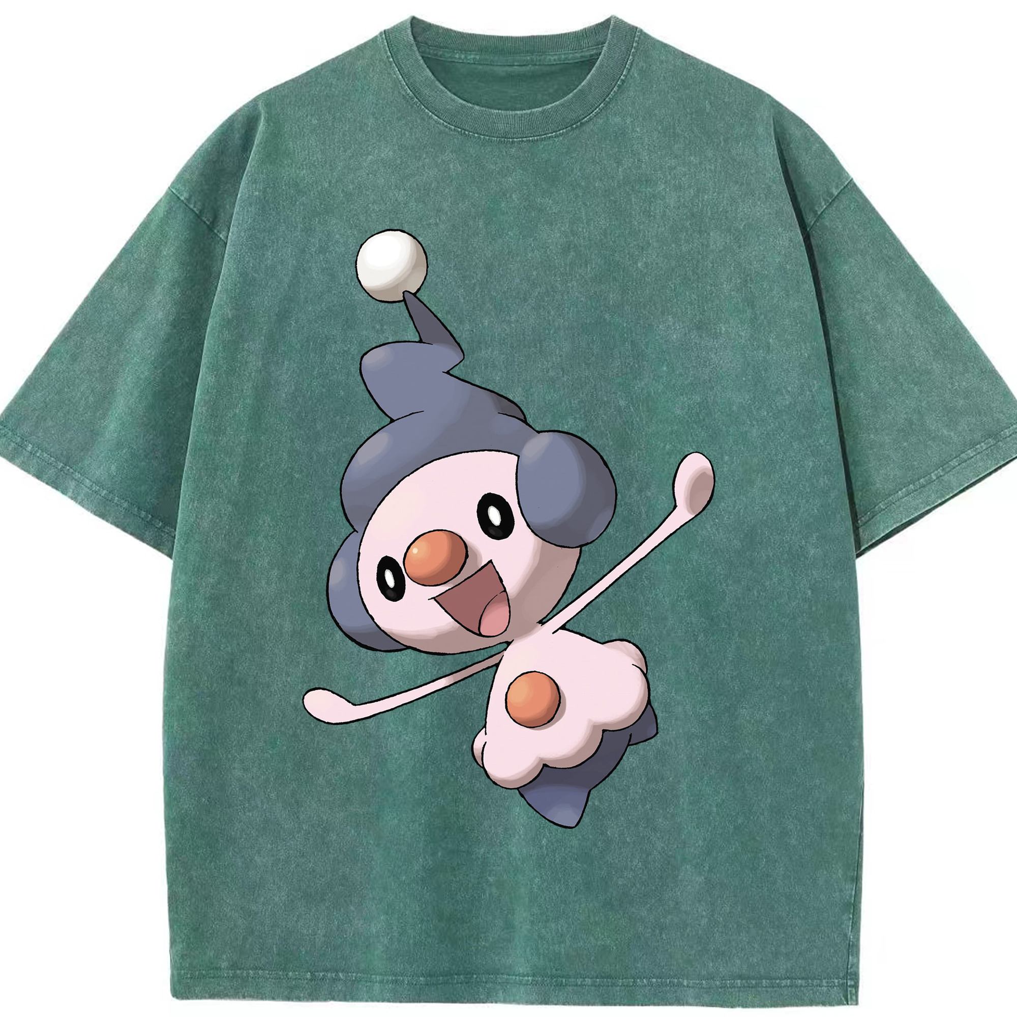 （画像用） ポケットモンスター Pokémon 綿100% ヴィンテージ風 半袖Tシャツ（フロントプリント）